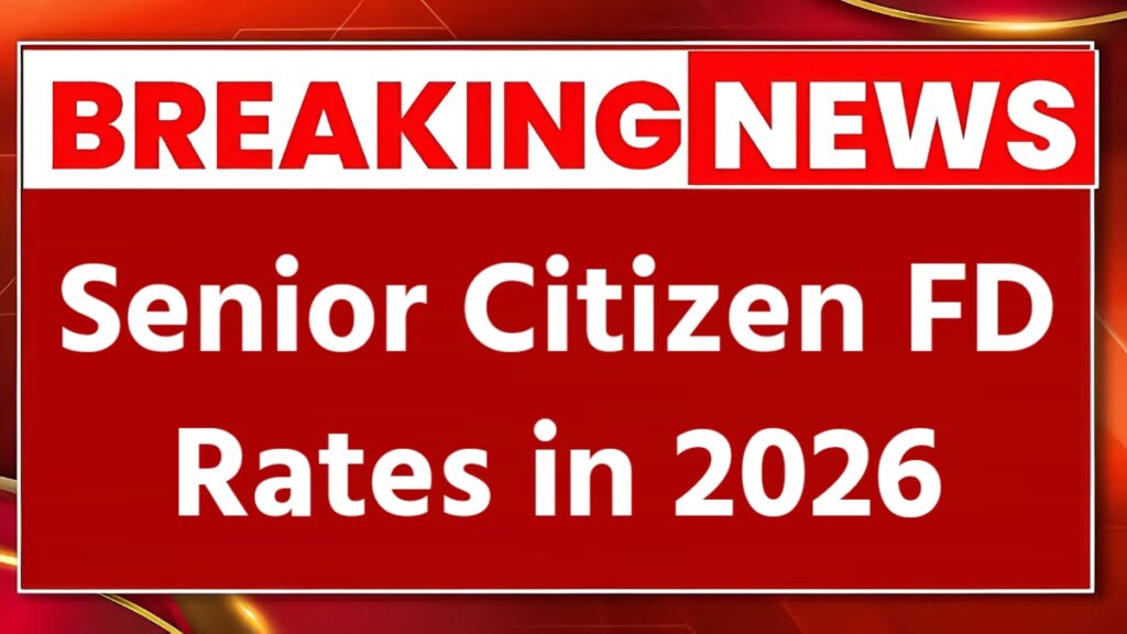 Senior Citizen FD Rates in 2026